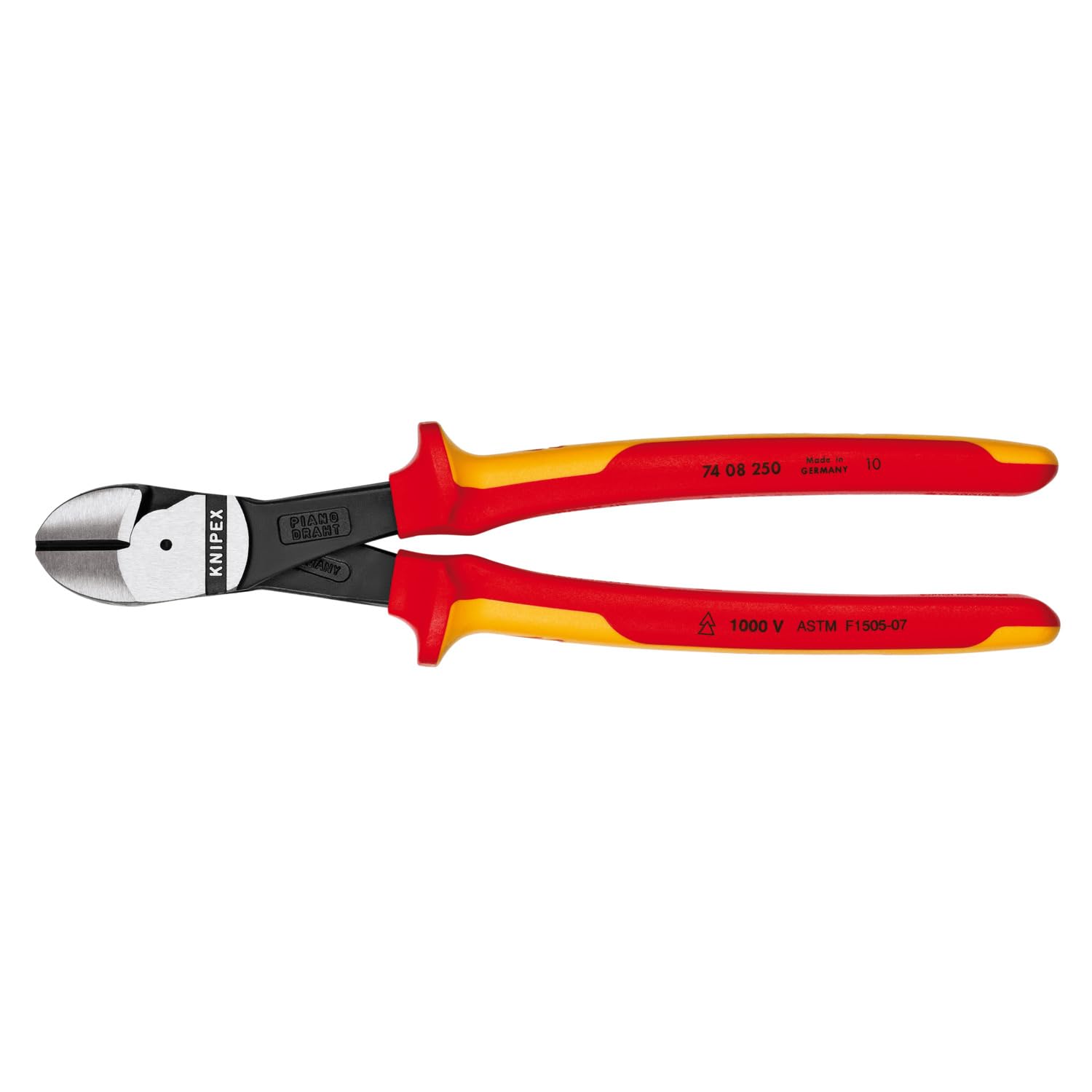 Amazon.com: Knipex 7408250SBA 10-Inch High Leverage Diagonal